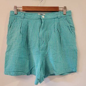 Vintage Womens Linen Shorts